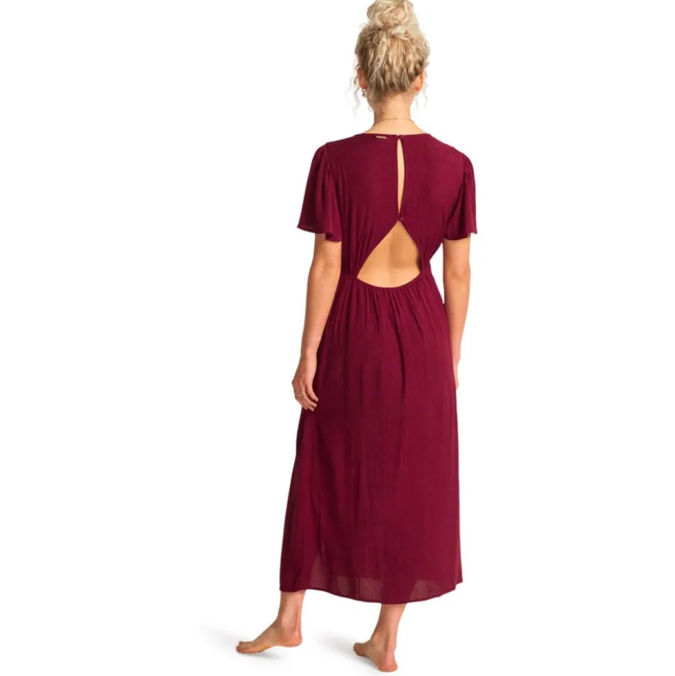 Abito Billabong Jet Set Cedar Green Cranberry