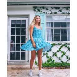 Abito Hurley Tribal Geo Mini Dress - Blueprint