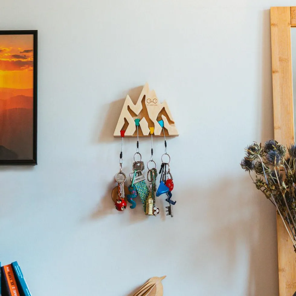 Accessori di allenamento YY Vertical Key Holder Mountain Erable