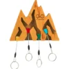 Accessori di allenamento YY Vertical Key Holder Mountain Cerisier