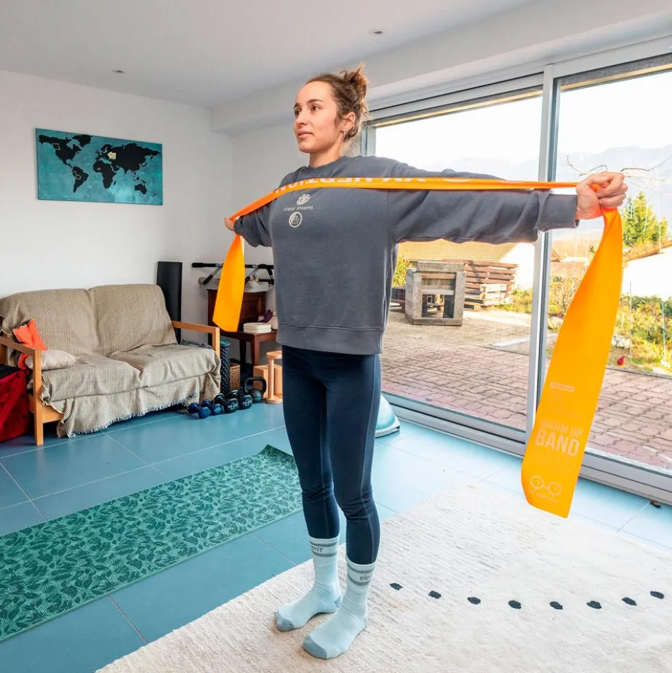 Accessori di allenamento YY Vertical Warm Up Band Orange Hard