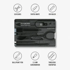 Accessori per utensili Victorinox Swisscard Translucide Black
