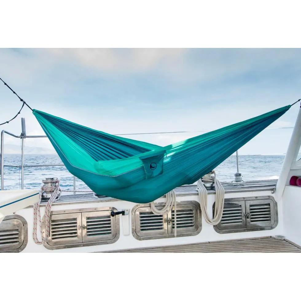 Amache Ticket To The Moon King Size Hammock Emerald Green