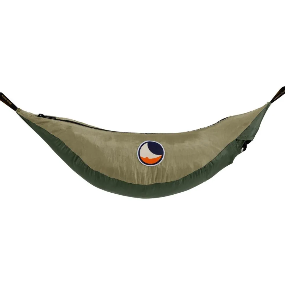 Amache Ticket To The Moon King Size Hammock Army Green Brown