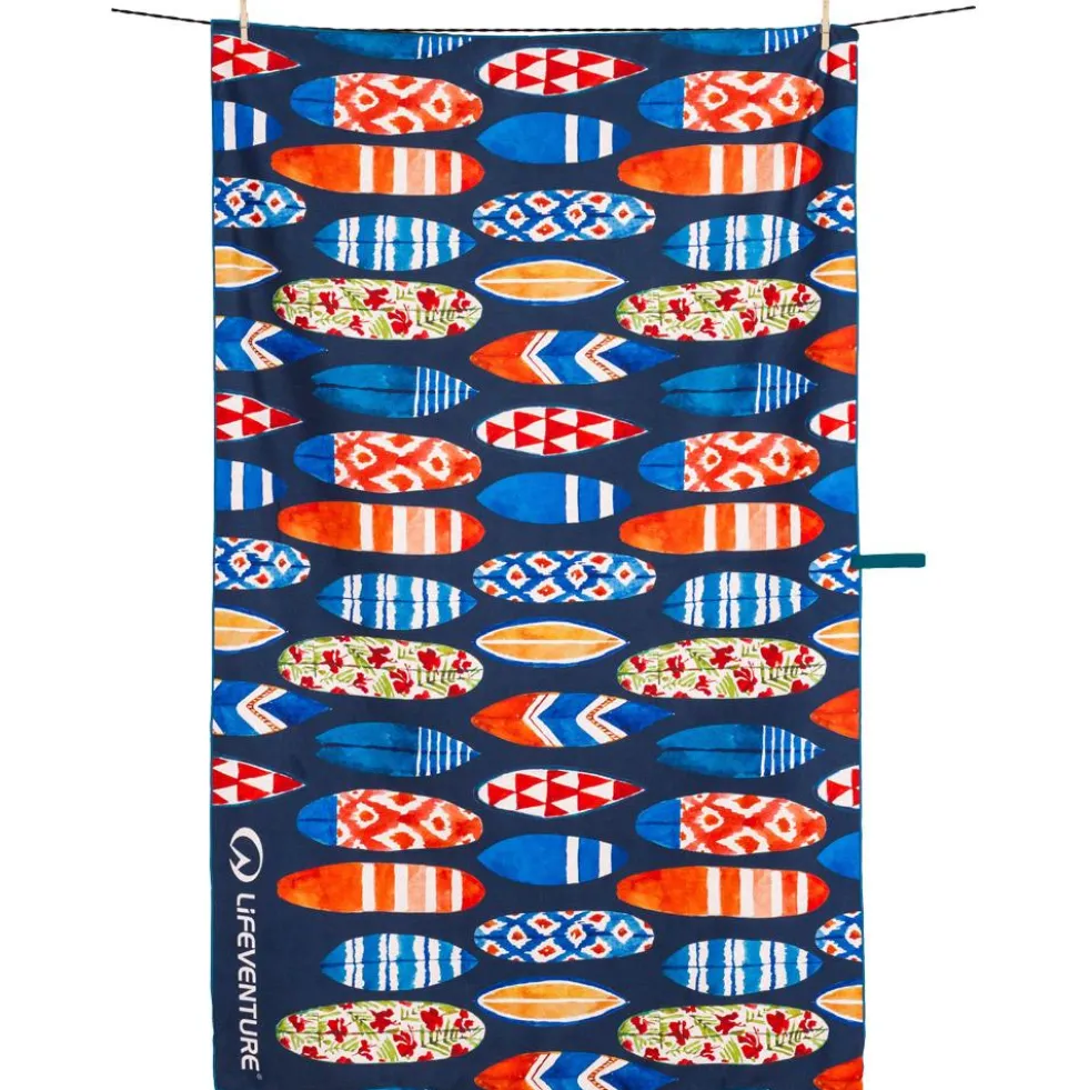 Asciugamani Lifeventure Printed SoftFibre Towels Surfboards