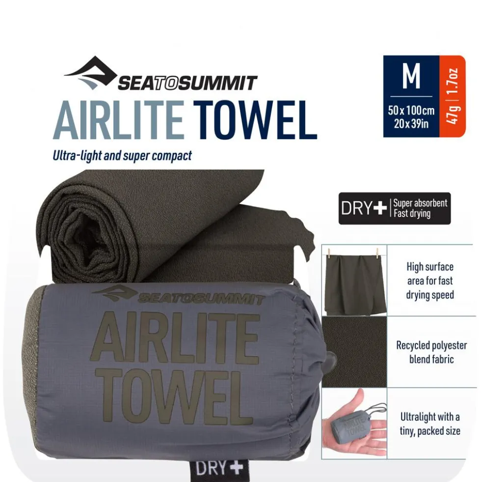 Asciugamani Sea To Summit Airlite Towel Beluga