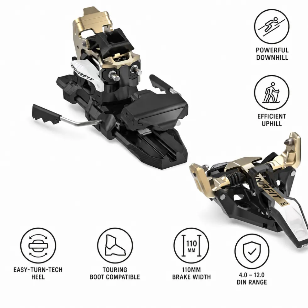 Attacchi da sci alpinismo Dynafit Ridge 110mm