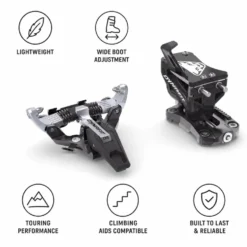 Attacchi da sci alpinismo Dynafit Speed Turn Black Silver