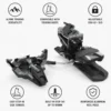 Attacchi da sci alpinismo Dynafit Radical 100mm Magnet