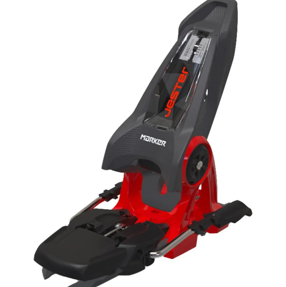 Attacchi Sci Marker Jester 16 90mm Anthracite Black Red