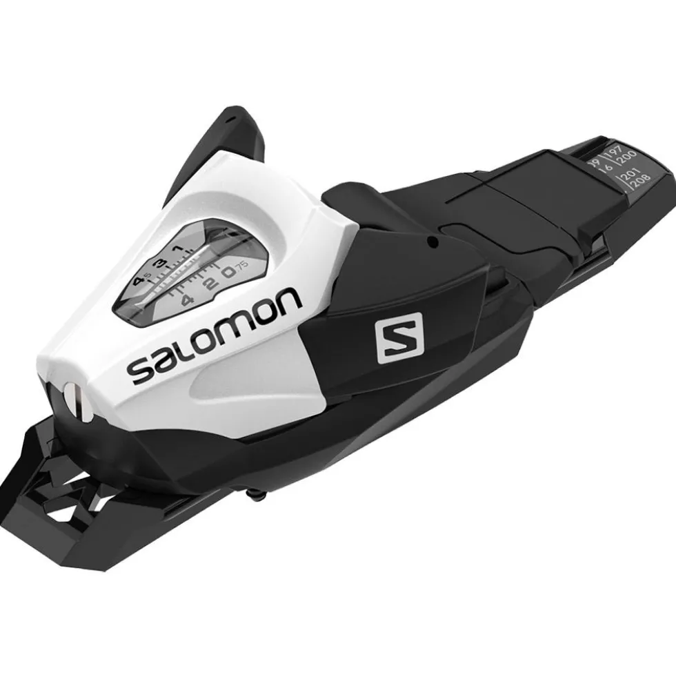 Attacchi Sci Salomon Nr C5 Gw Black White