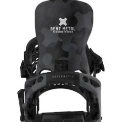 Attacchi Snowboard Bent Metal Lightning Supermatic Black Black