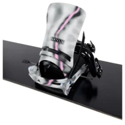 Attacchi Snowboard Burton Cartel X Pink Gray