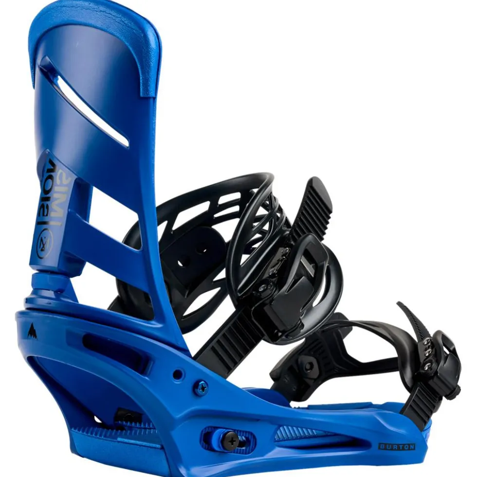 Attacchi Snowboard Burton Mission Jake Blue