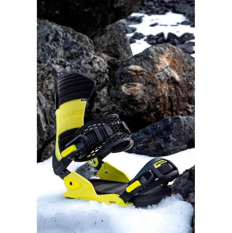 Attacchi Snowboard Drake Fifty Lime black