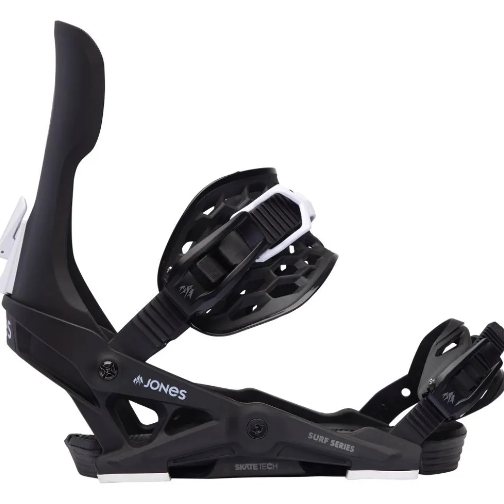 Attacchi Snowboard Jones Meteorite Surf Series Black