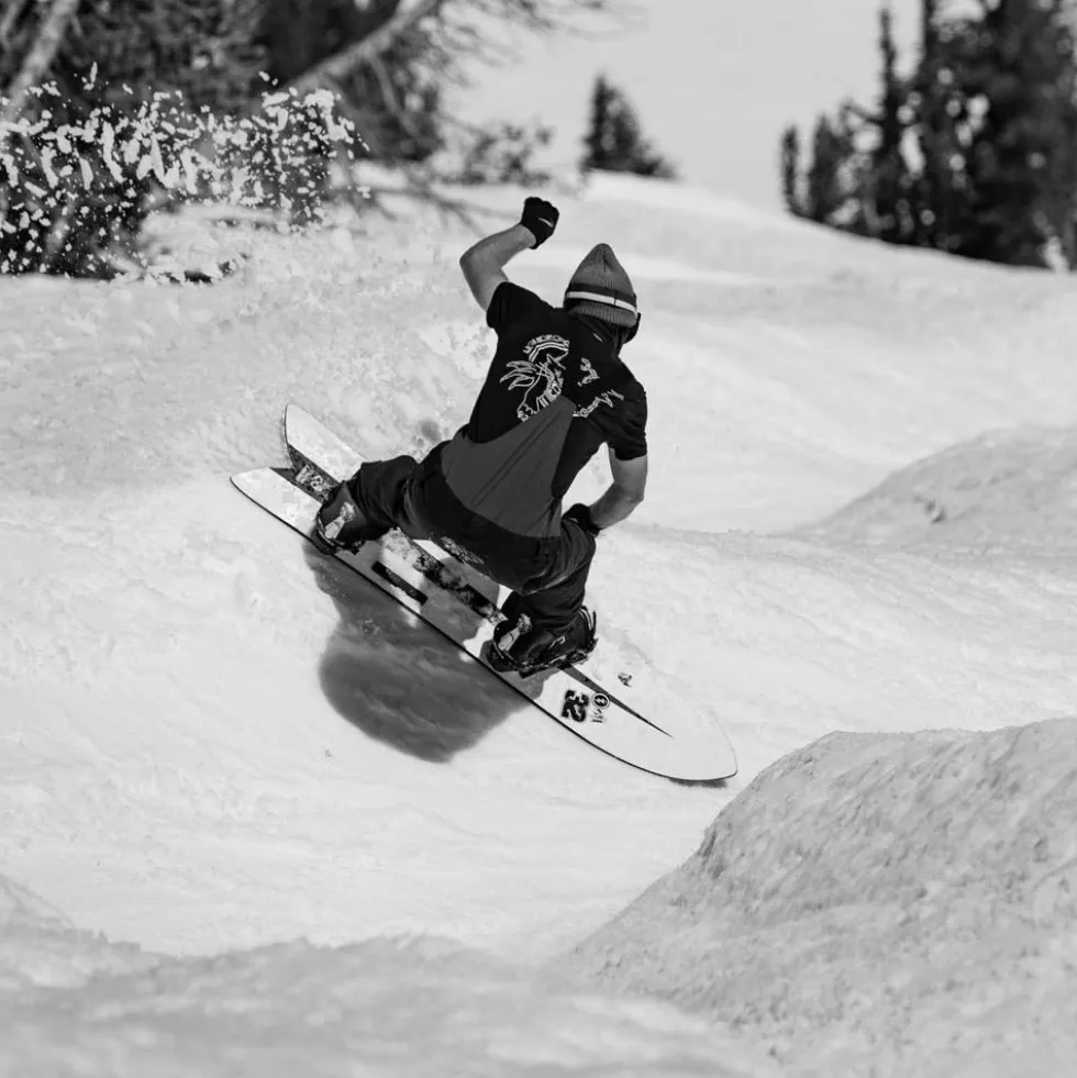 Attacchi Snowboard Jones Meteorite Surf Series Black