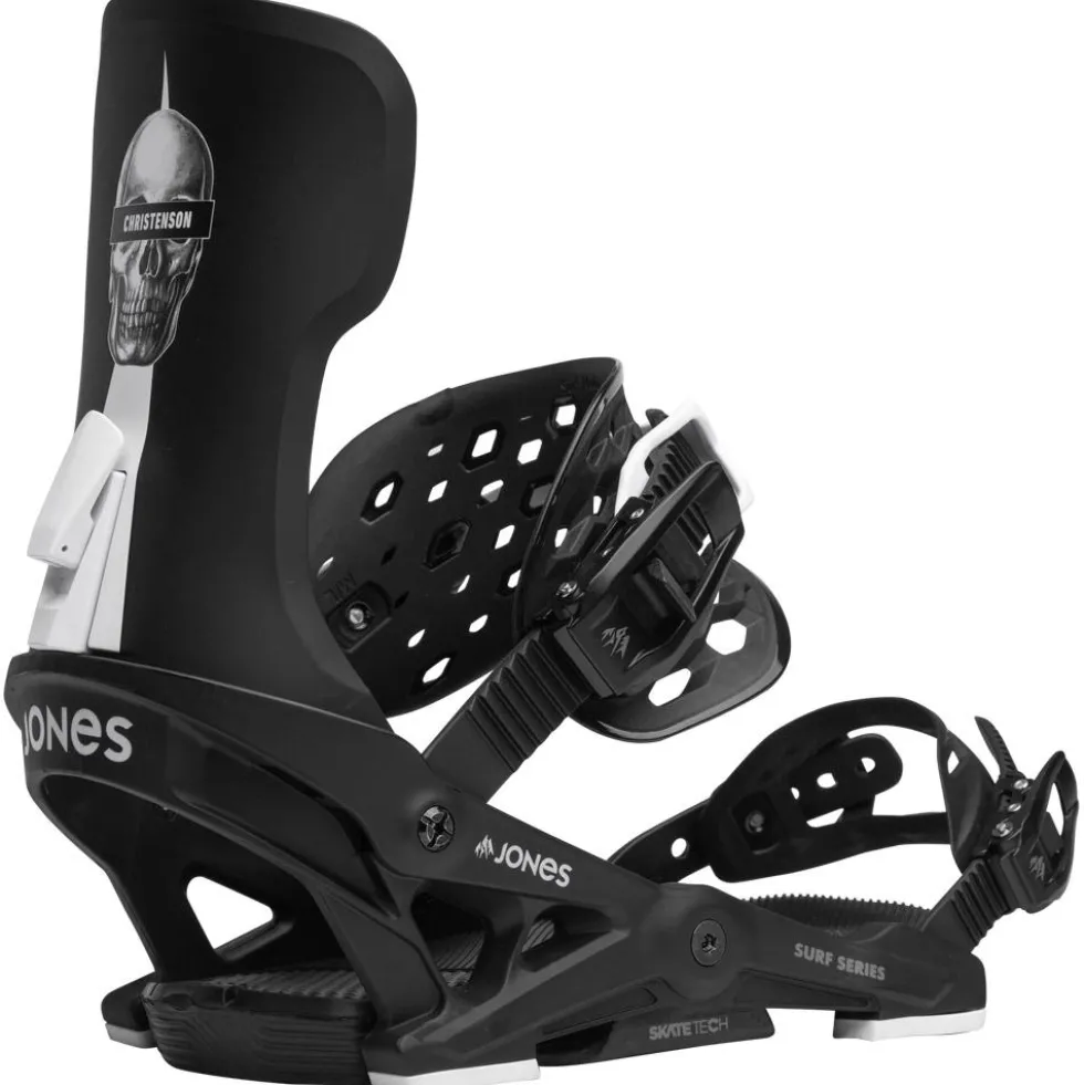 Attacchi Snowboard Jones Meteorite Surf Series Black