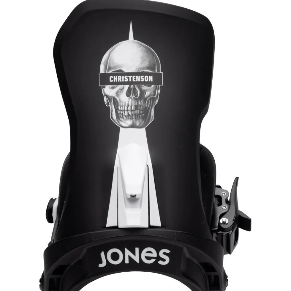 Attacchi Snowboard Jones Meteorite Surf Series Black