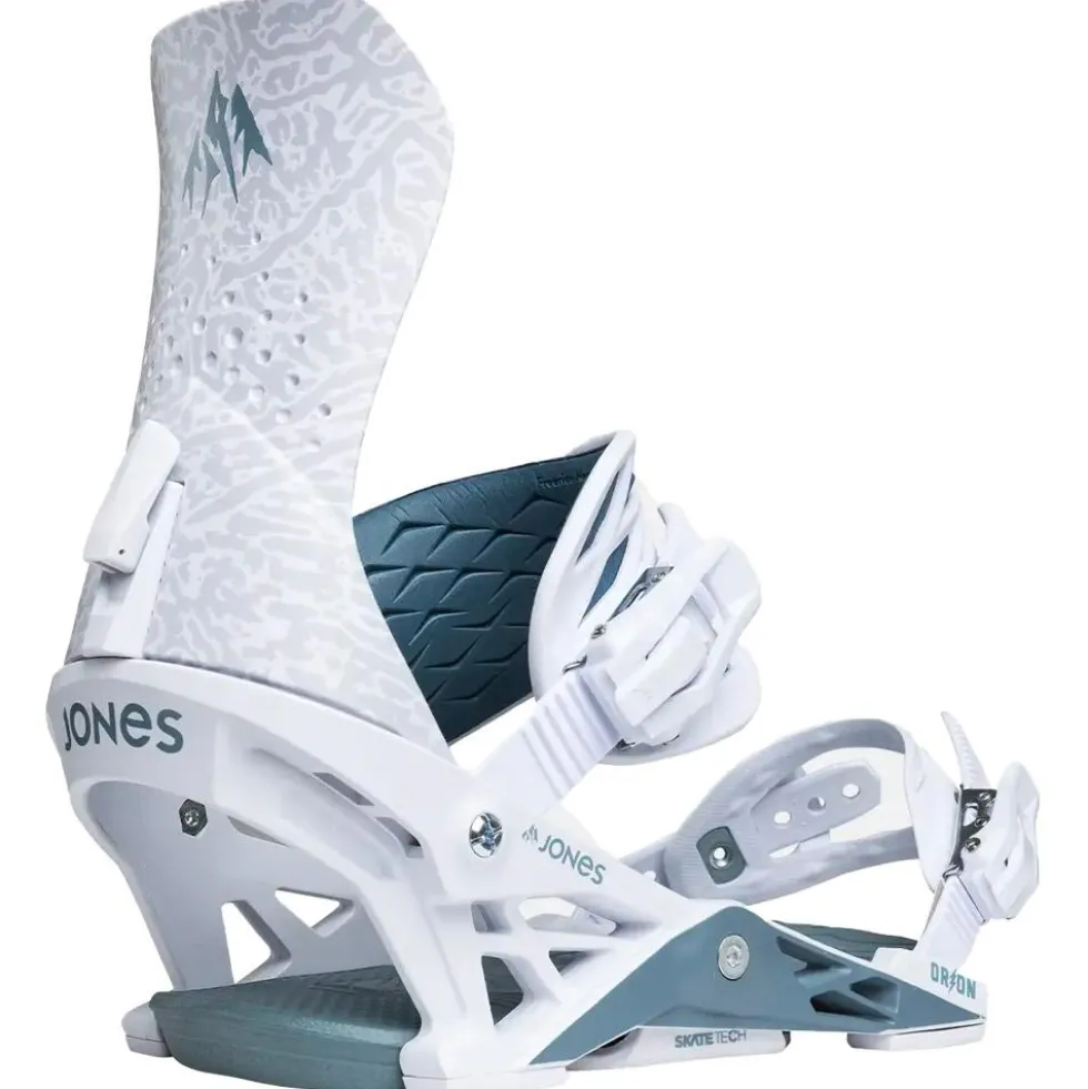 Attacchi Snowboard Jones Orion White Glacier Frost