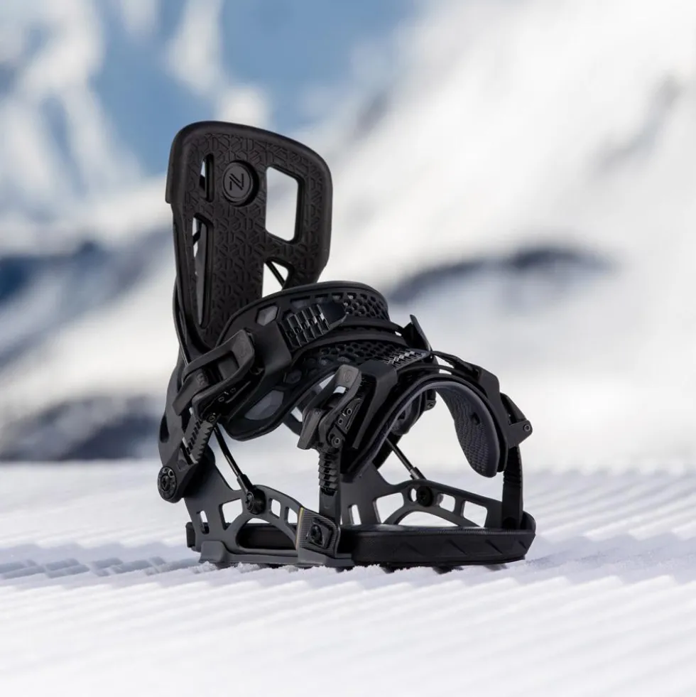 Attacchi Snowboard Nidecker NX2-Carbon Black