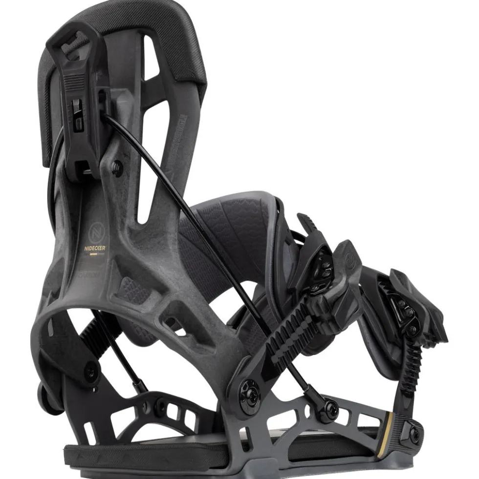 Attacchi Snowboard Nidecker NX2-Carbon Black