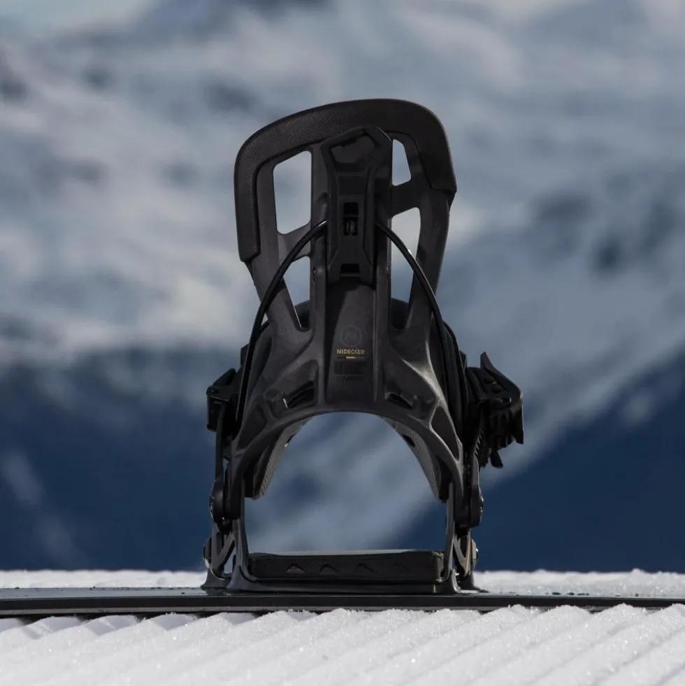 Attacchi Snowboard Nidecker NX2-Carbon Black