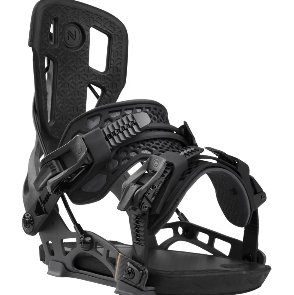 Attacchi Snowboard Nidecker NX2-Carbon Black