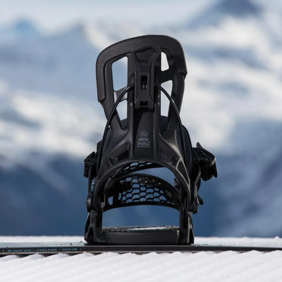 Attacchi Snowboard Nidecker Fuse Hybrid Black