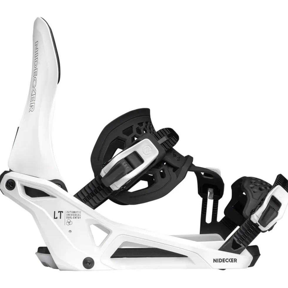 Attacchi Snowboard Nidecker Supermatic Lt White