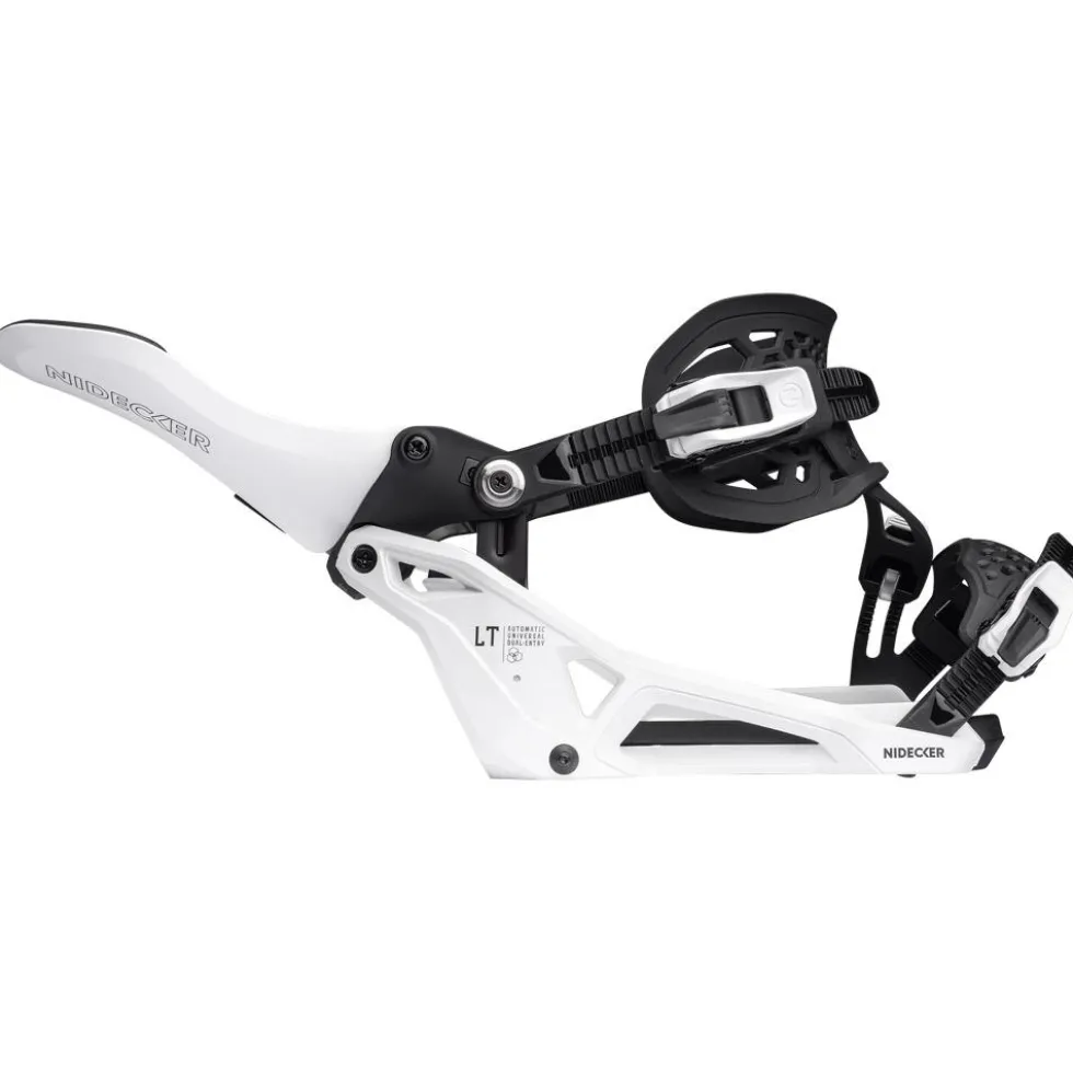 Attacchi Snowboard Nidecker Supermatic Lt White