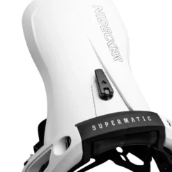 Attacchi Snowboard Nidecker Supermatic Lt White