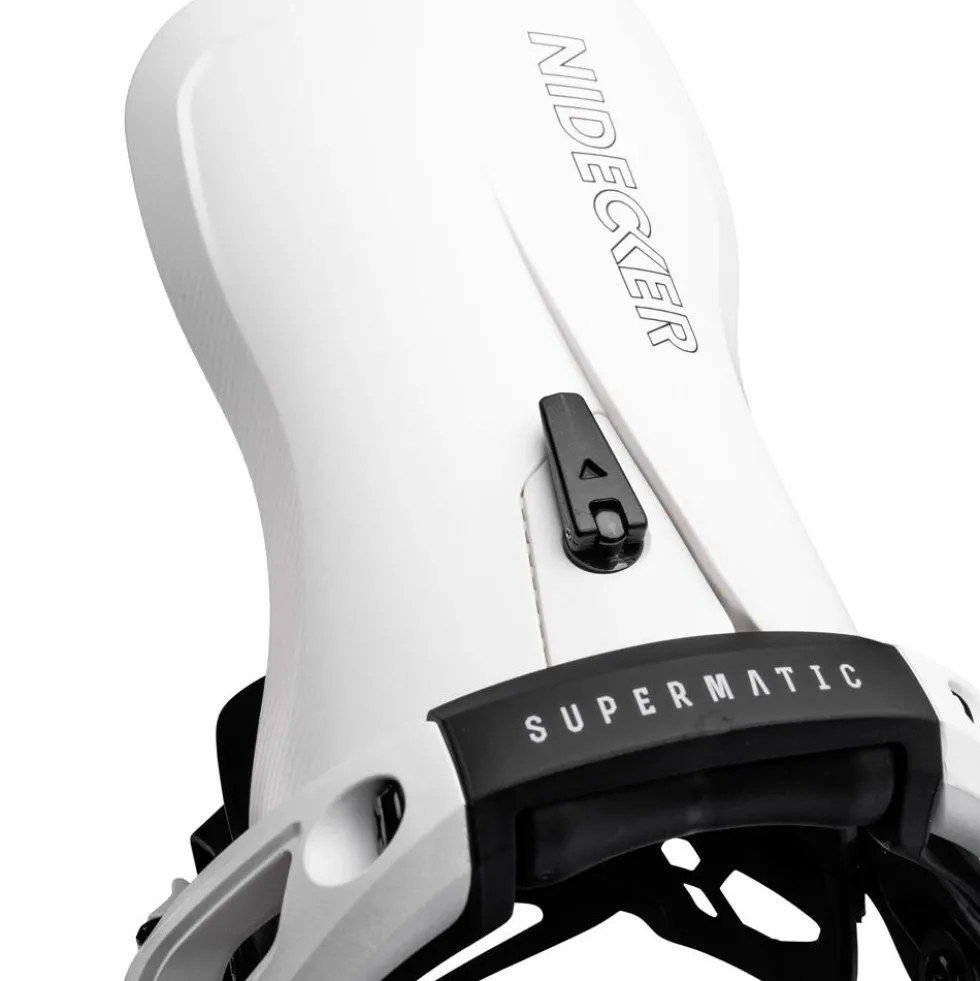 Attacchi Snowboard Nidecker Supermatic Lt White