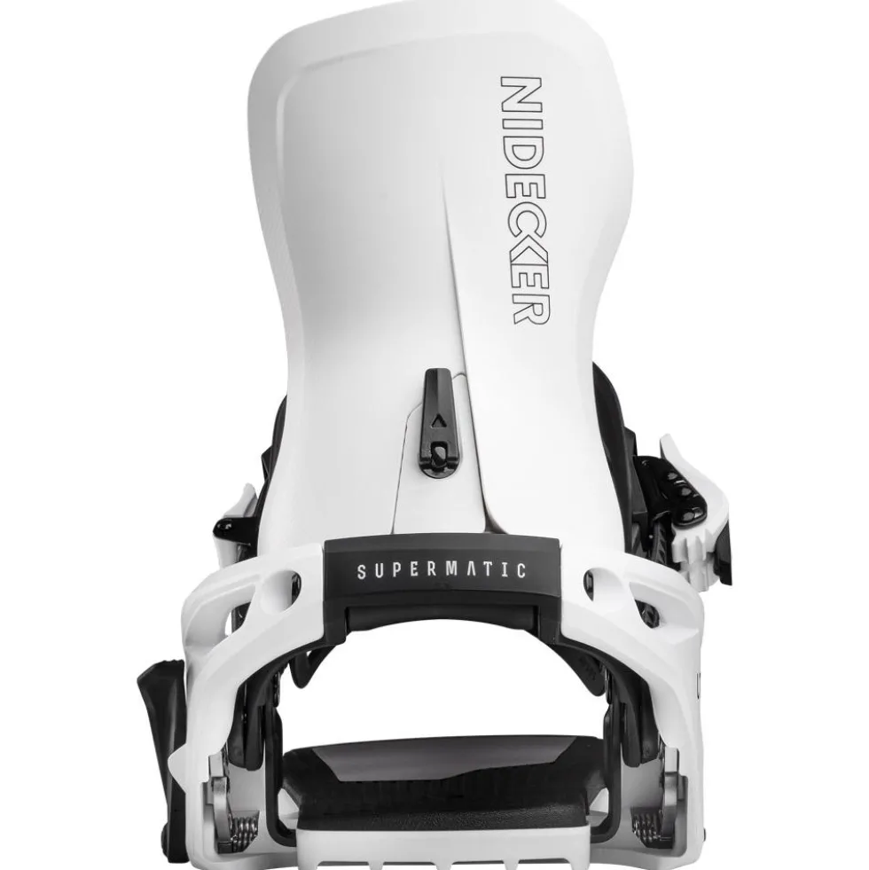 Attacchi Snowboard Nidecker Supermatic Lt White