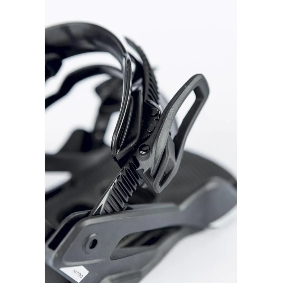 Attacchi Snowboard Nitro Charger Micro Black