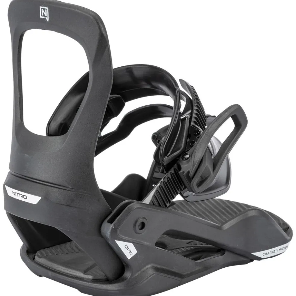 Attacchi Snowboard Nitro Charger Micro Black