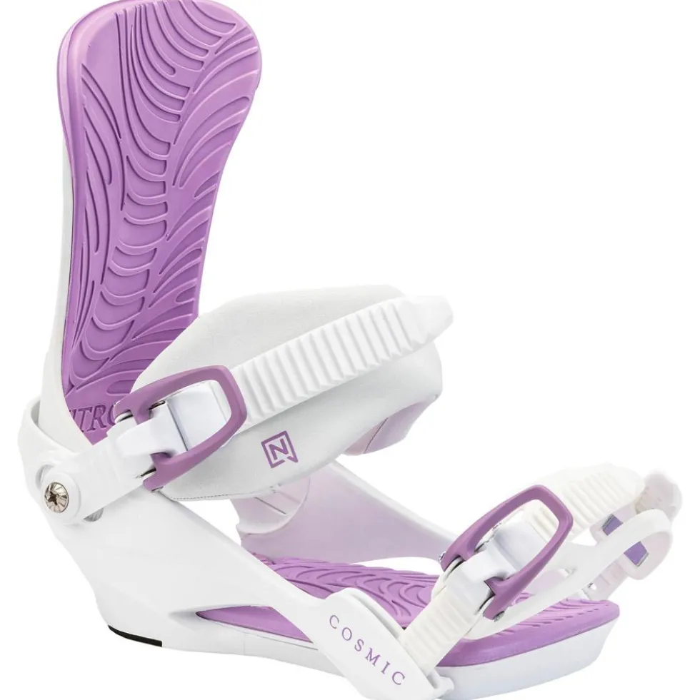 Attacchi Snowboard Nitro Cosmic White Brush