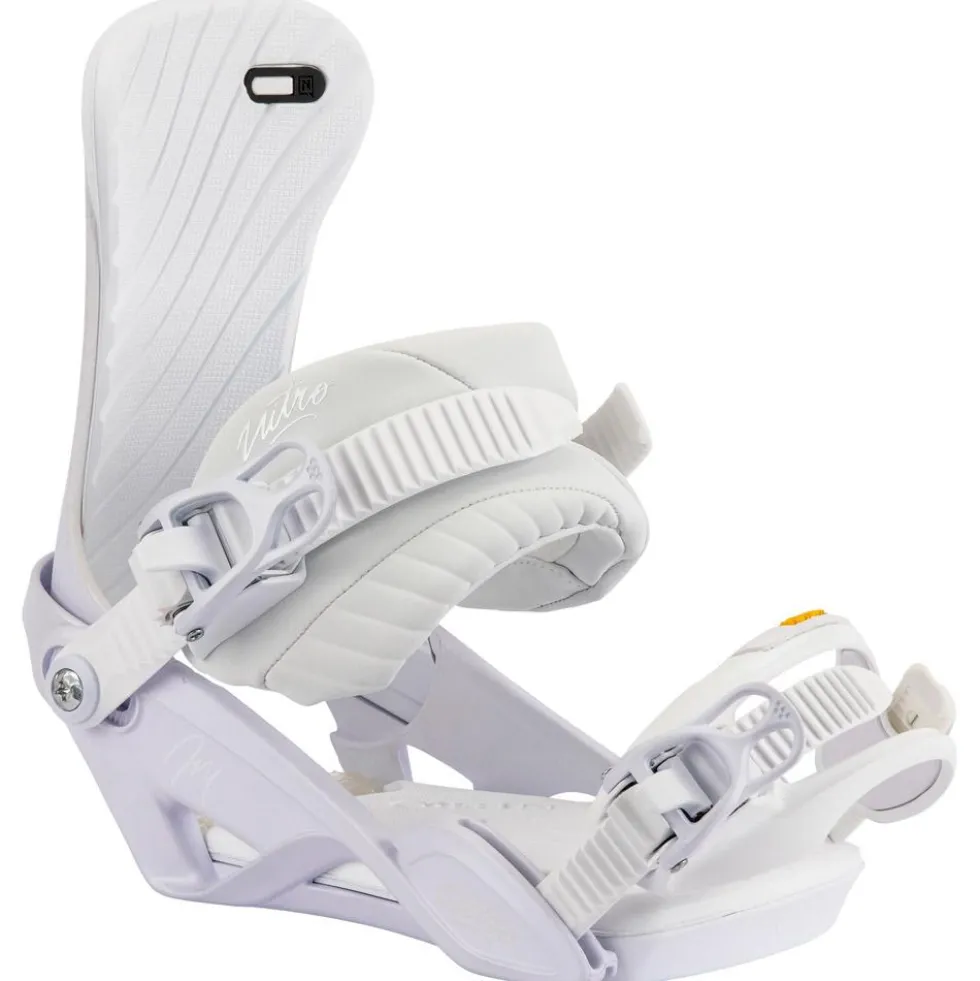 Attacchi Snowboard Nitro Ivy White Pearl