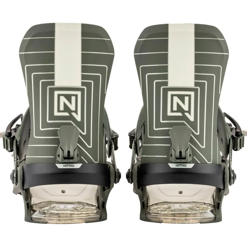 Attacchi Snowboard Nitro One Shadow
