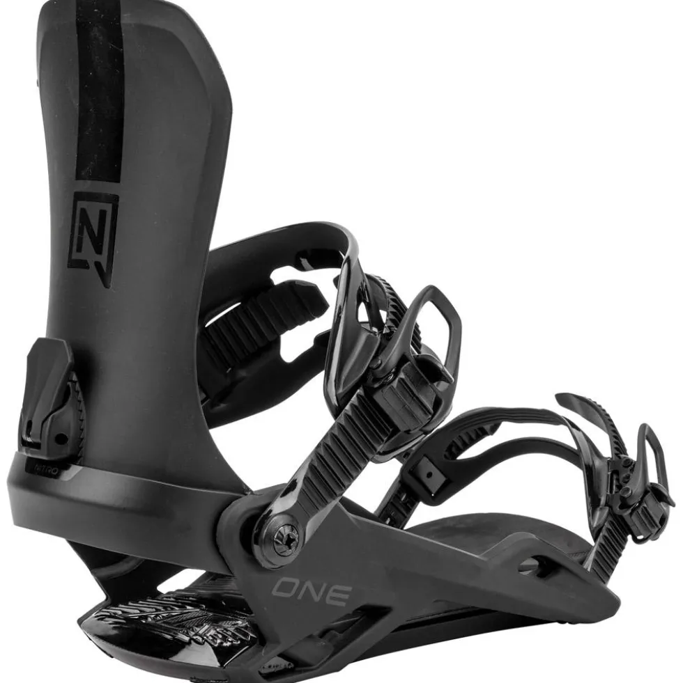 Attacchi Snowboard Nitro One Ultra Black