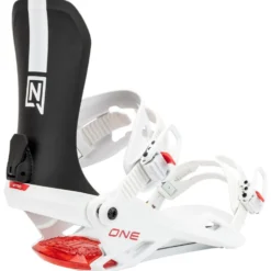 Attacchi Snowboard Nitro One Black-White-Red