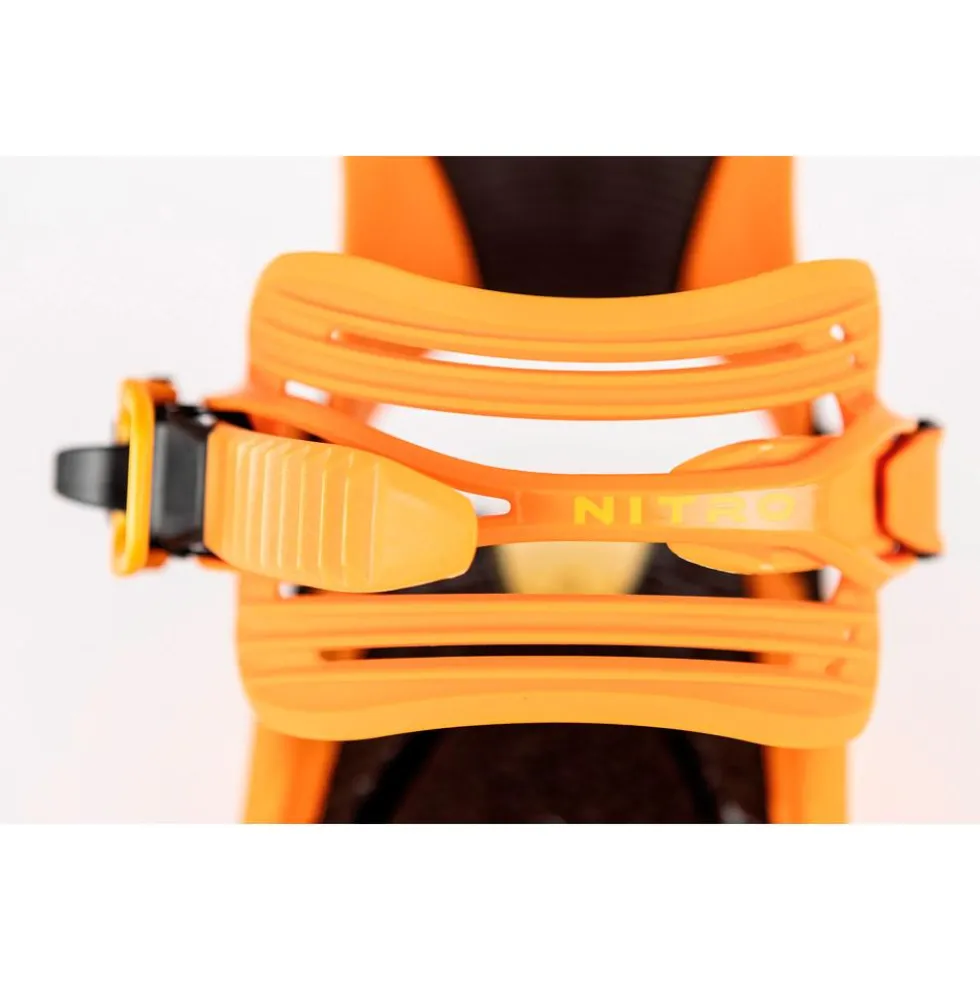 Attacchi Snowboard Nitro Phantom Orange Fade