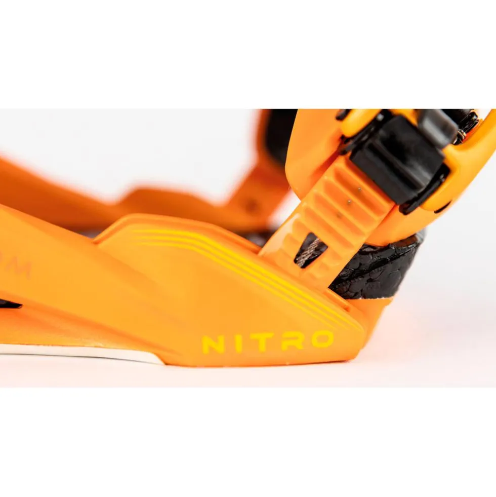 Attacchi Snowboard Nitro Phantom Orange Fade