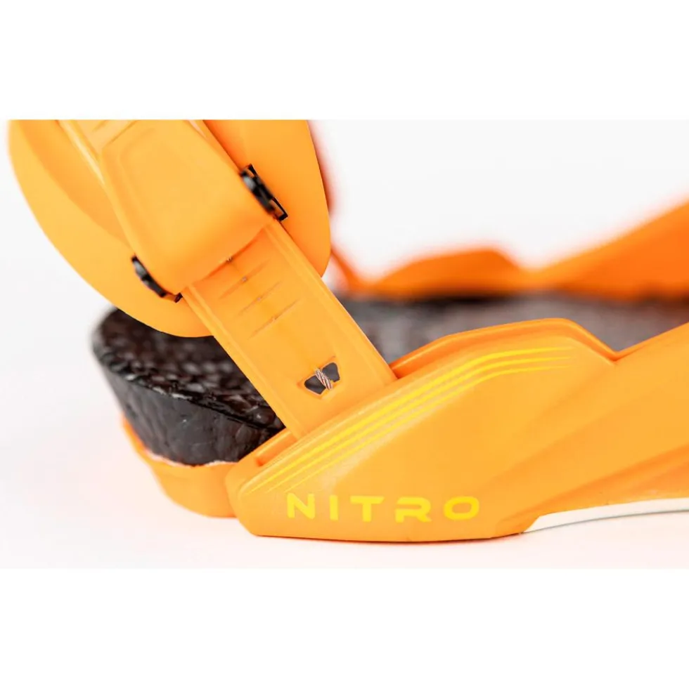 Attacchi Snowboard Nitro Phantom Orange Fade