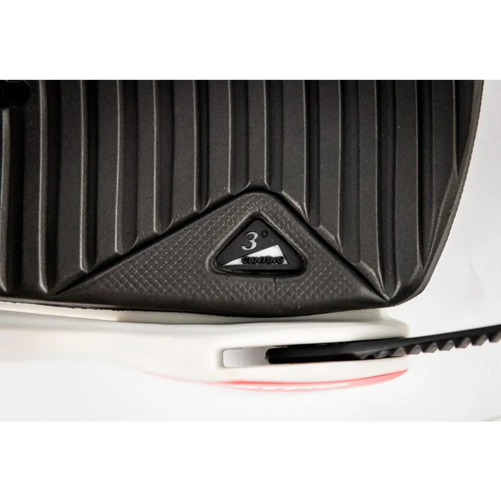 Attacchi Snowboard Nitro Rambler Raw black white red