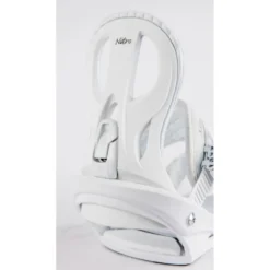 Attacchi Snowboard Nitro Rythm White Plum