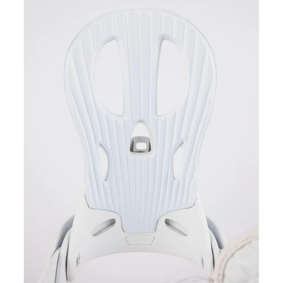 Attacchi Snowboard Nitro Rythm White Plum
