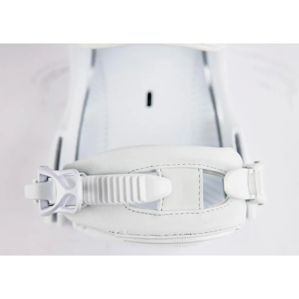 Attacchi Snowboard Nitro Rythm White Plum