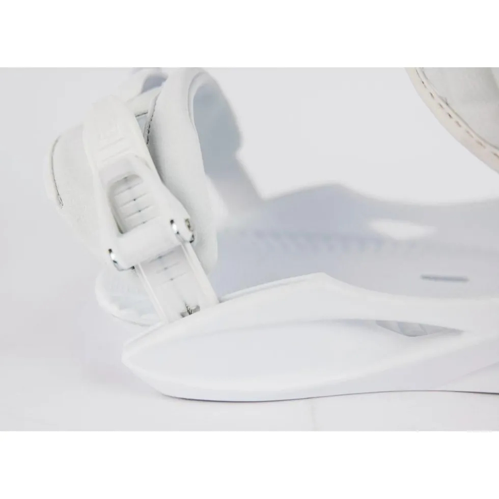 Attacchi Snowboard Nitro Rythm White Plum