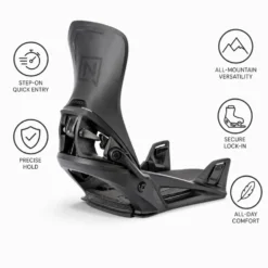 Attacchi Snowboard Nitro Step On Men Ultra Black